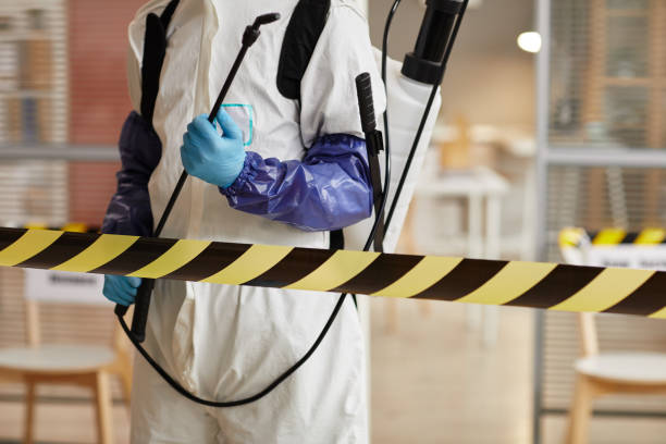 Professional Biohazard technician working in Menasha, WI